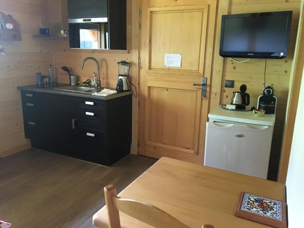 Studio 1 Piece Situe Dans Un Chalet Apartment Beaufort  Ngoại thất bức ảnh