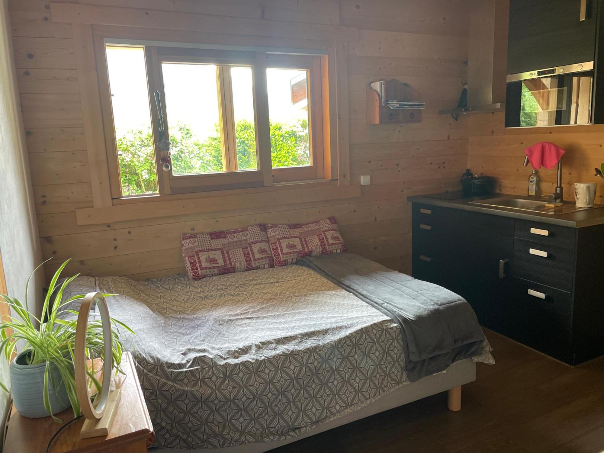 Studio 1 Piece Situe Dans Un Chalet Apartment Beaufort  Ngoại thất bức ảnh